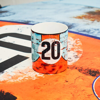 Oily Racing Car Mug No20, 3 of 7