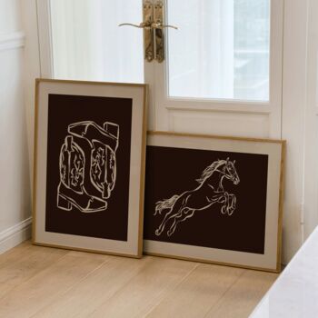 Western Horse Print, 2 of 6