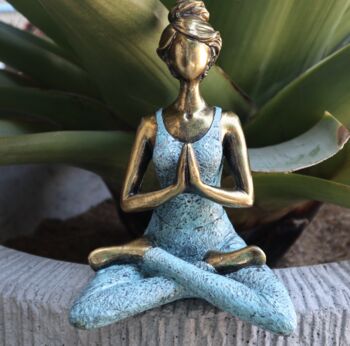 Yoga Lover Gift Statue, 5 of 11