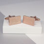 Personalised Engraved Zodiac Cufflinks, thumbnail 2 of 3