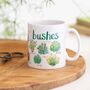 Bushes Ceramic Nature Mug, thumbnail 1 of 8