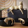 Large Gold Leopard Pot Hanger, thumbnail 2 of 3