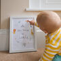 'Oh Let Them Be Little' A4 Wall Art Print, thumbnail 4 of 5