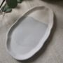 Large Handmade Tray In Beige Or Grey, thumbnail 2 of 5