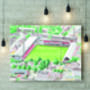 Brentford Fc Griffin Park Stadium Canvas, thumbnail 1 of 6