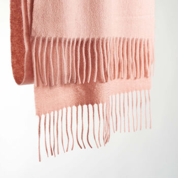 Pure Cashmere Scarf Smoke Rose, 2 of 8