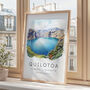 Ecuador Travel Print Of Quilotoa, thumbnail 3 of 7