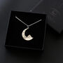 Mountains Necklace, Moon Necklace, Wanderlust, thumbnail 6 of 9