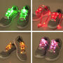 Light Up LED Shoe Laces Red For Your Valentine, thumbnail 2 of 5
