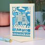 Personalised Papercut Pirate Birthday Card, thumbnail 1 of 8