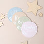 Personalised Baby Name Announcement Disc, thumbnail 9 of 10