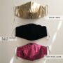 Occasion Silk Lined Face Mask, thumbnail 2 of 11