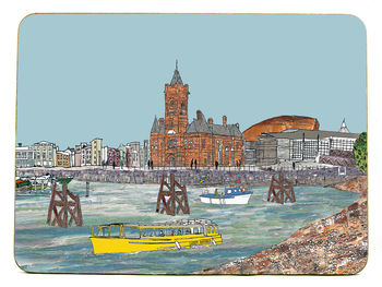 Cardiff Bay Placemat, 2 of 2