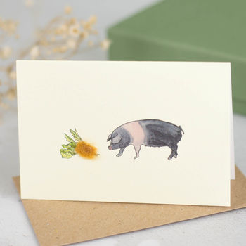 Boxed Collection Of Pig Gift Cards, 5 of 5