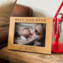 Best Dad Ever Personalised Photo Frame Gift, thumbnail 6 of 8