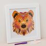 Mandala Bear Diamond Painting Kit, thumbnail 1 of 3