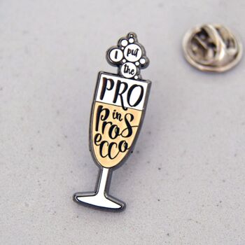 Prosecco Pin Badge, 3 of 3