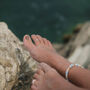 Surfer Girl Wave Toe Ring, thumbnail 4 of 4