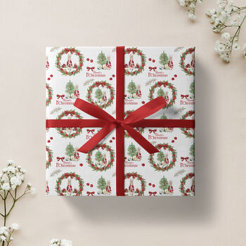 Luxury Baby's 1st Christmas Wrapping Paper, 3 of 7