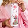 Pink Petals And Wildflower Travel Cup, thumbnail 1 of 5