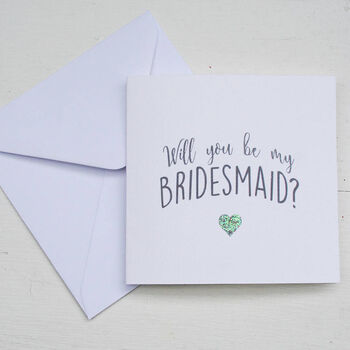 Will You Be My Bridesmaid Card, 2 of 4