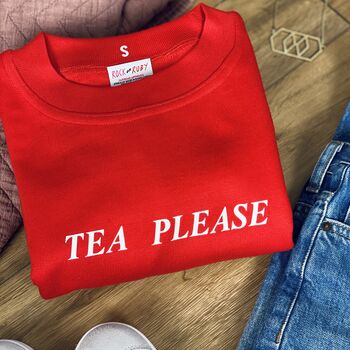 Tea Please Sweatshirt, 6 of 9