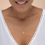 18ct Gold Turtle Charm Necklace, thumbnail 4 of 5