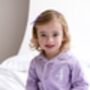 'When I Wake' Personalised Embroidered Front And Back Button Through Pyjamas, thumbnail 9 of 12