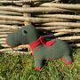 Dinosaur Soft Toy Small And Handmade, thumbnail 2 of 7
