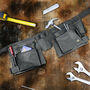 Personalised Black Leather Tool Belt, thumbnail 1 of 8