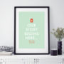 Our Home Personalised Print, thumbnail 8 of 12