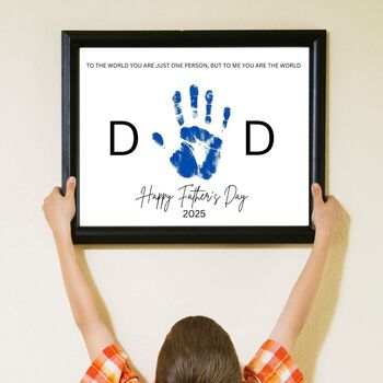 Father's Day Handprint Digital Download Print, 3 of 3