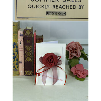 Red Rose Luxury Valentine Card, 2 of 12