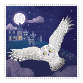Harry Potter Hedwig Print, 2 of 2