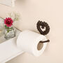 Coeur D'amour Wall Mounted Toilet Roll Holder, thumbnail 1 of 3