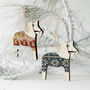 Personalised Wooden Ponies In Jumpers, thumbnail 1 of 2