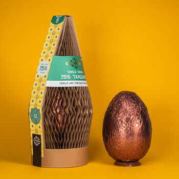 Tanzania 75% Single Origin Easter Egg *Free Delivery*, 2 of 4