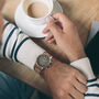 Mens Steel Personalized Gift Watch Free Engraving, thumbnail 5 of 8
