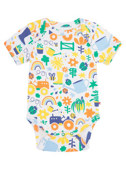 Two Pack Baby Bodysuits | Potting Shed, 2 of 12
