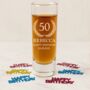 Personalised Birthday Crest Shot Glass, thumbnail 5 of 8
