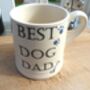 Tankard Mug In Best Dog Dad Design, thumbnail 2 of 9