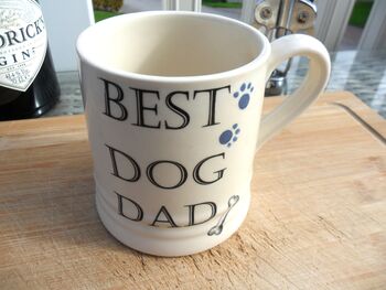 Tankard Mug In Best Dog Dad Design, 2 of 9