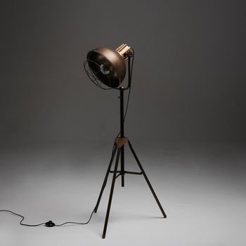 Edison Industrial Metal Floor Lamp, 3 of 5
