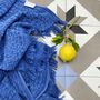 Aegean Waffle Towel Marine Blue, thumbnail 1 of 12