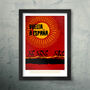 Vuelta Red Cycling Poster Print, thumbnail 1 of 3