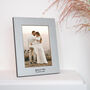 Personalised 25th Wedding Anniversary Photo Frame, thumbnail 1 of 7