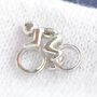 Cyclist Lapel Pin Badge, thumbnail 4 of 5