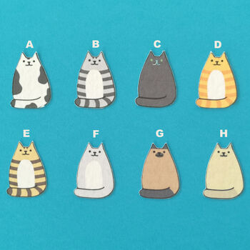 Personalised Cat Birthday Origami Heart Card, 2 of 10