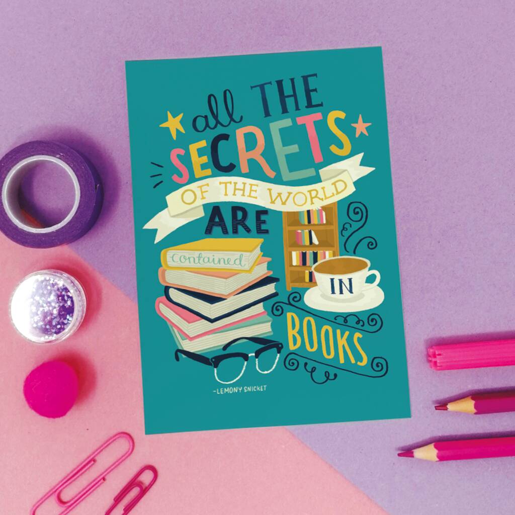 All The Secrets Of The World Postcard