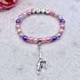 Personalised Gymnastics Charm Bracelet, thumbnail 2 of 11